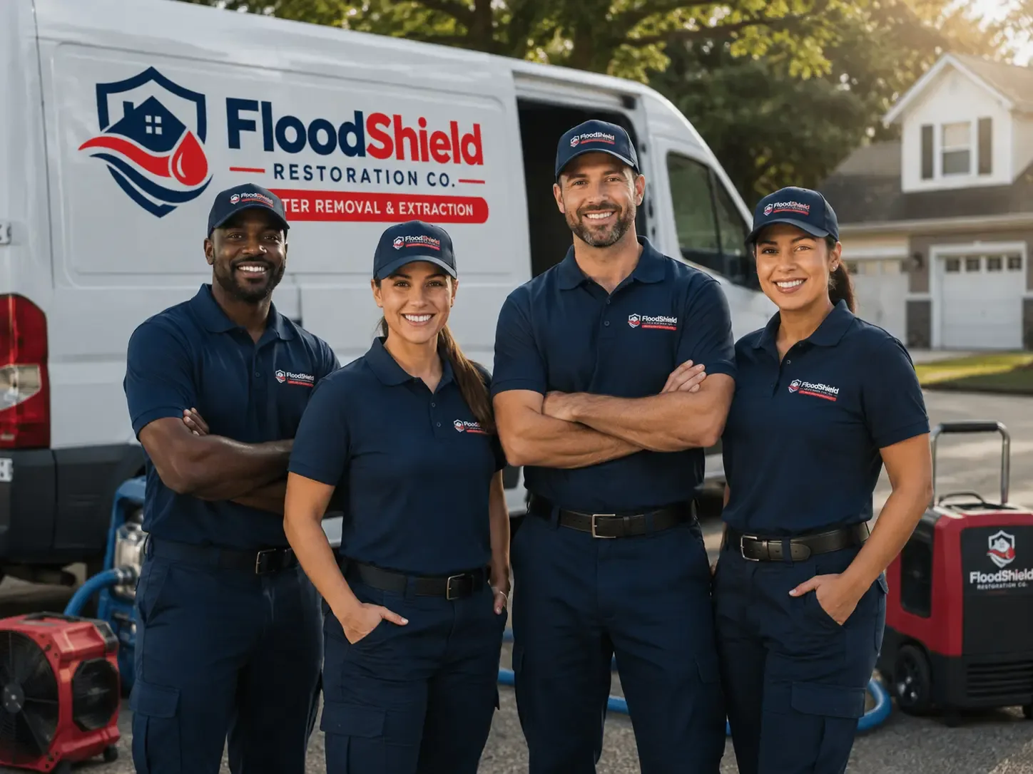 Flood Damage Restoration company in Almond, WI
